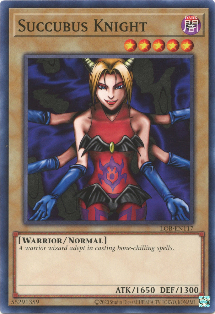 Succubus Knight (25th Anniversary) [LOB-EN117] Common Yu-Gi-Oh!