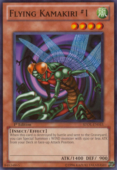 Flying Kamakiri #1 [SDDL-EN015] Common Yu-Gi-Oh!