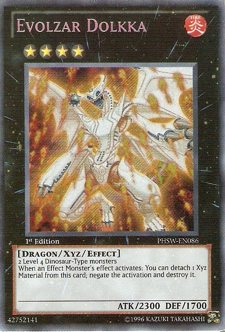 Evolzar Dolkka [PHSW-EN086] Secret Rare Yu-Gi-Oh!