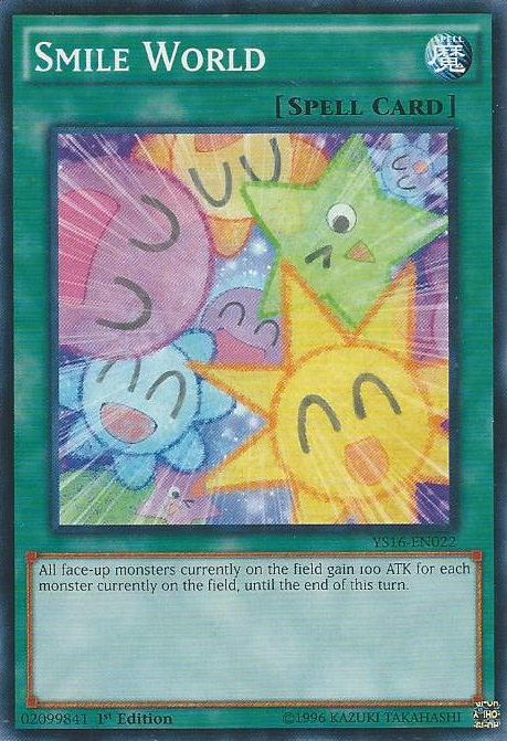 Smile World [YS16-EN022] Common Yu-Gi-Oh!
