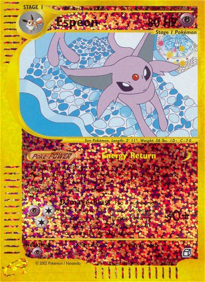 Espeon (6/12) [Box Topper] Pokémon
