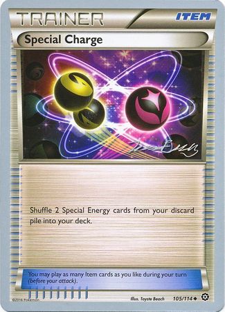 Special Charge (105/114) (Bebe - Jesper Eriksen) [World Championships 2016] Pokémon