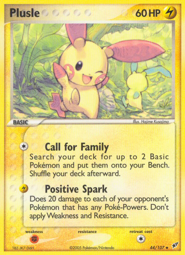 Plusle (44/107) [EX: Deoxys] Pokémon