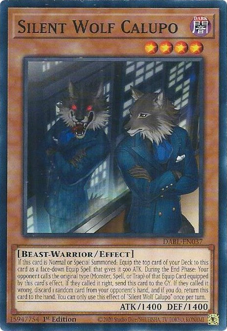 Silent Wolf Calupo [DABL-EN037] Common Yu-Gi-Oh!