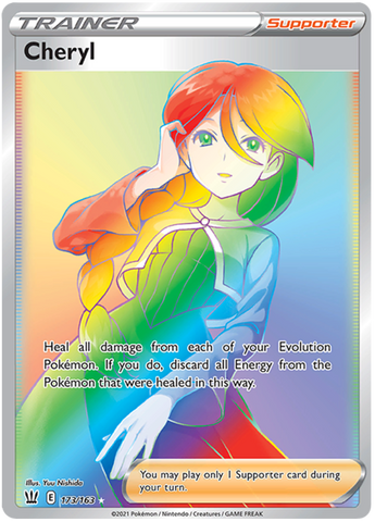 Cheryl (173/163) [Sword & Shield: Battle Styles] Pokémon