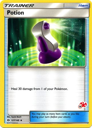 Potion (127/149) (Charizard Stamp #14) [Battle Academy 2020] Pokémon