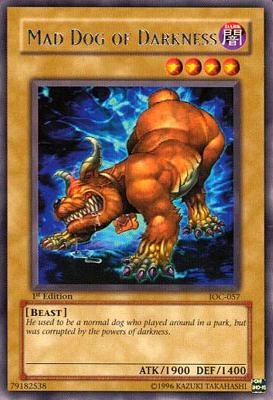 Mad Dog of Darkness [IOC-057] Rare Yu-Gi-Oh!