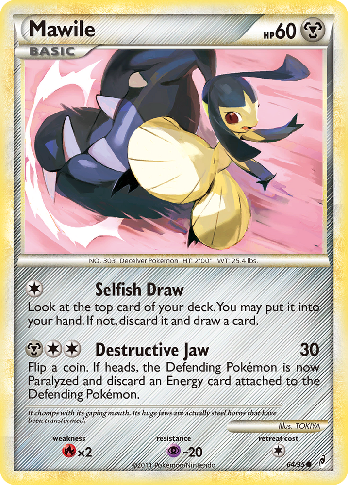 Mawile (64/95) [HeartGold & SoulSilver: Call of Legends] Pokémon
