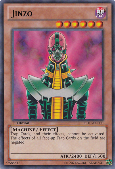 Jinzo [BP01-EN003] Rare Yu-Gi-Oh!