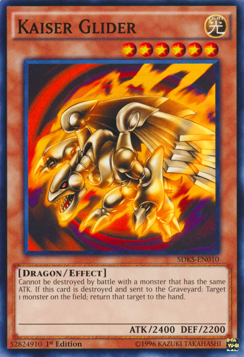 Kaiser Glider [SDKS-EN010] Common Yu-Gi-Oh!