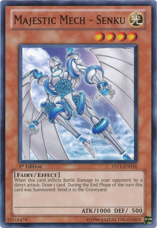 Majestic Mech - Senku [YS11-EN016] Common Yu-Gi-Oh!