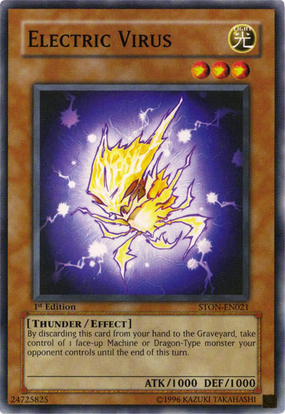 Electric Virus [STON-EN021] Common Yu-Gi-Oh!