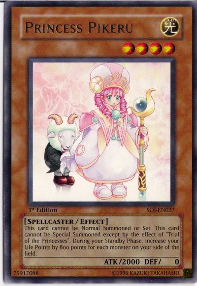 Princess Pikeru [SOI-EN027] Rare Yu-Gi-Oh!