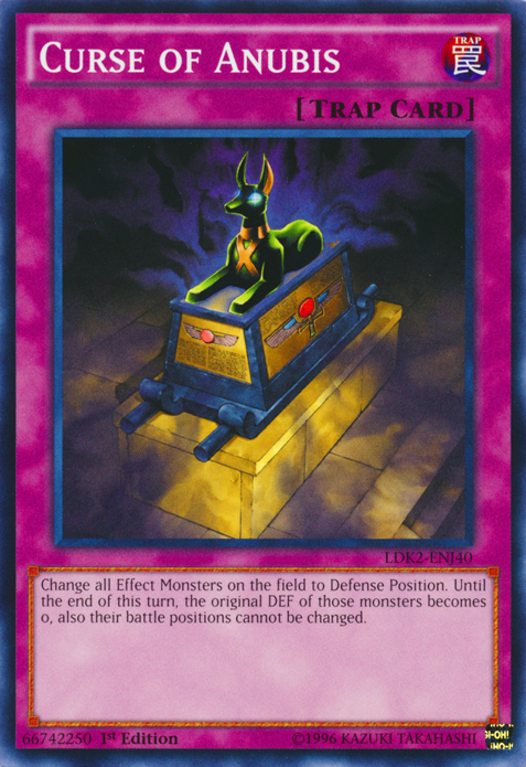 Curse of Anubis [LDK2-ENJ40] Common Yu-Gi-Oh!