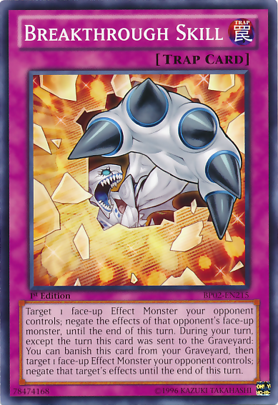 Breakthrough Skill [BP02-EN215] Mosaic Rare Yu-Gi-Oh!