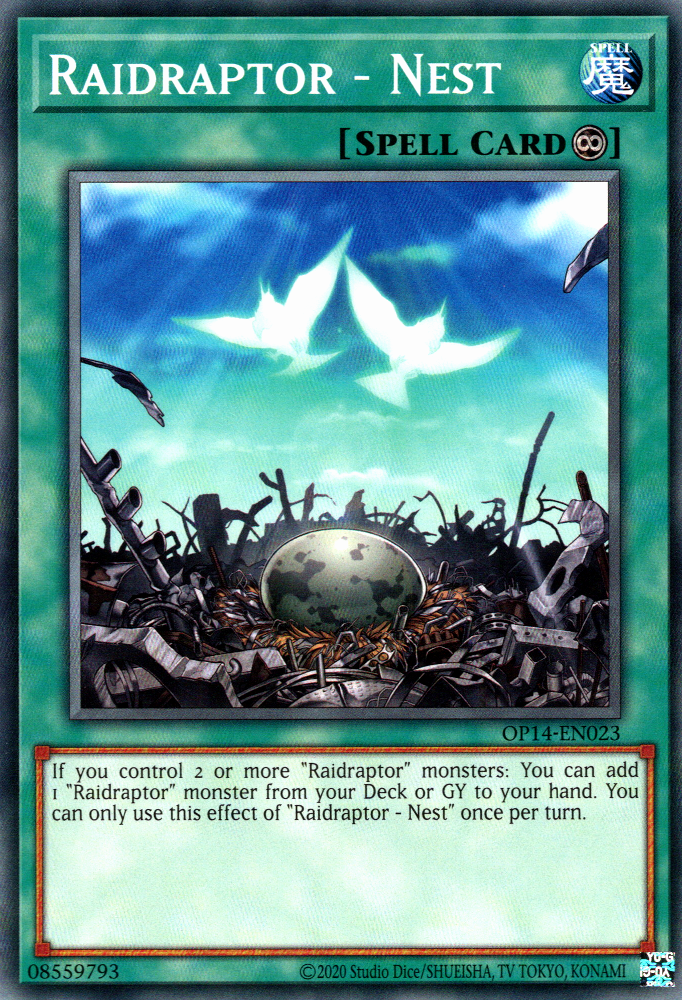 Raidraptor - Nest [OP14-EN023] Common Yu-Gi-Oh!