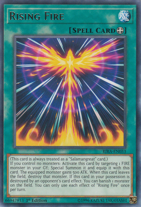 Rising Fire [RIRA-EN053] Rare Yu-Gi-Oh!