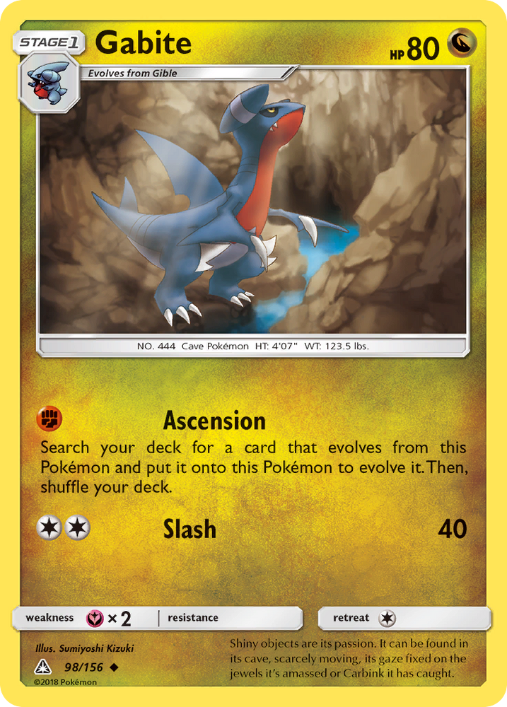 Gabite (98/156) [Sun & Moon: Ultra Prism] Pokémon