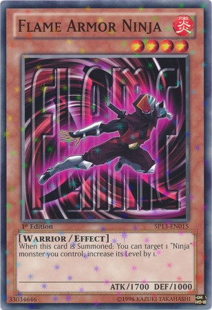 Flame Armor Ninja [SP13-EN015] Starfoil Rare Yu-Gi-Oh!