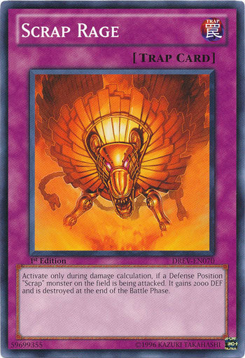Scrap Rage [DREV-EN070] Common Yu-Gi-Oh!