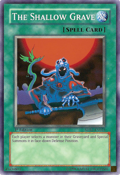 The Shallow Grave [SDRL-EN023] Common Yu-Gi-Oh!