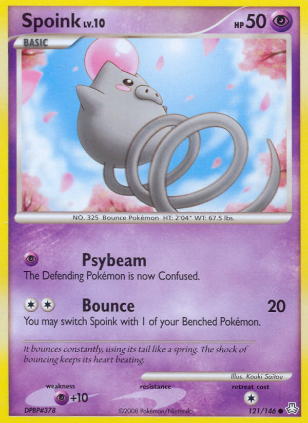 Spoink (121/146) [Diamond & Pearl: Legends Awakened] Pokémon