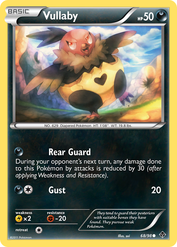 Vullaby (68/98) [Black & White: Emerging Powers] Pokémon