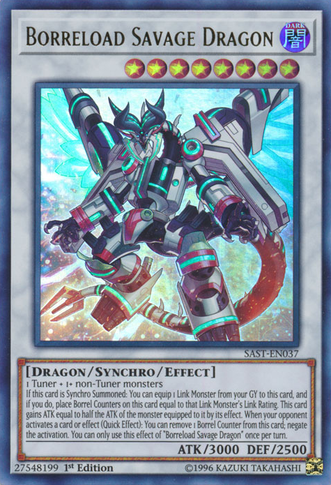Borreload Savage Dragon [SAST-EN037] Ultra Rare Yu-Gi-Oh!