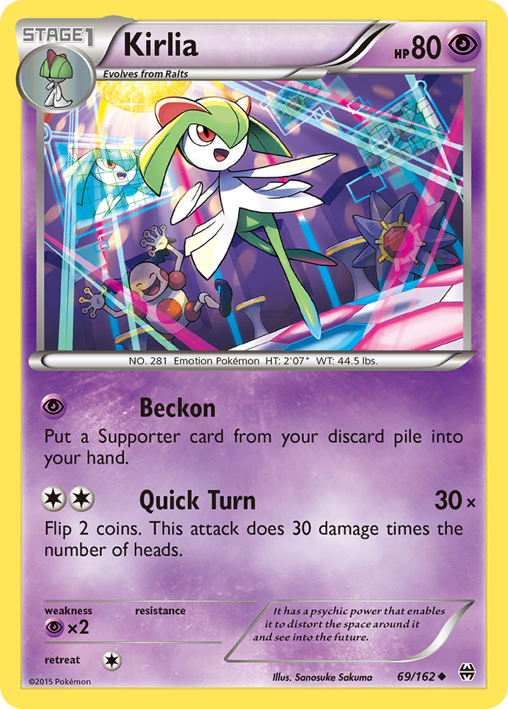 Kirlia (69/162) [XY: BREAKthrough] Pokémon