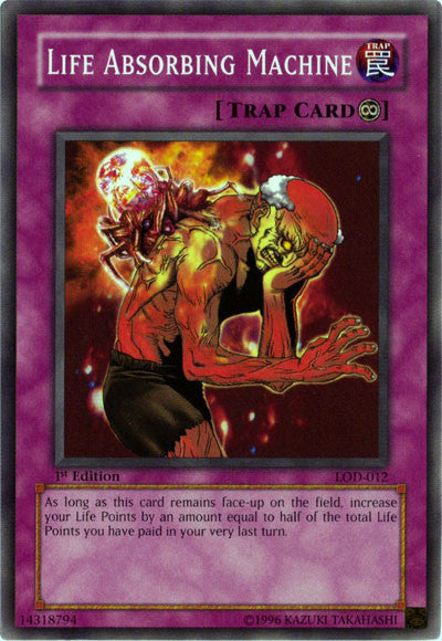 Life Absorbing Machine [LOD-012] Common Yu-Gi-Oh!