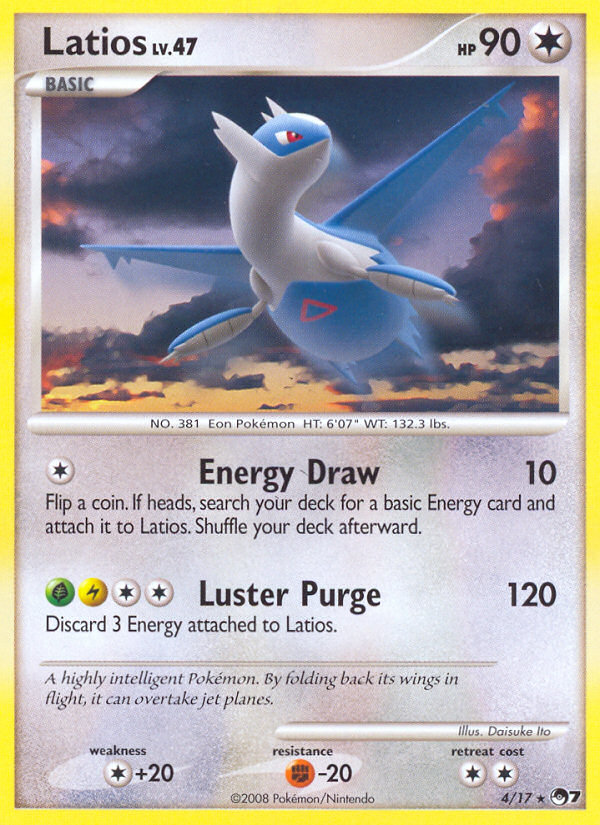 Latios (4/17) [POP Series 7] Pokémon