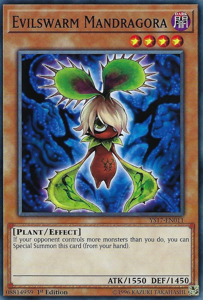 Evilswarm Mandragora [YS17-EN011] Common Yu-Gi-Oh!