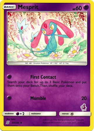 Mesprit (84/236) (Mewtwo Deck) [Battle Academy 2020] Pokémon