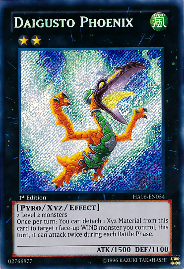 Daigusto Phoenix [HA06-EN054] Secret Rare Yu-Gi-Oh!
