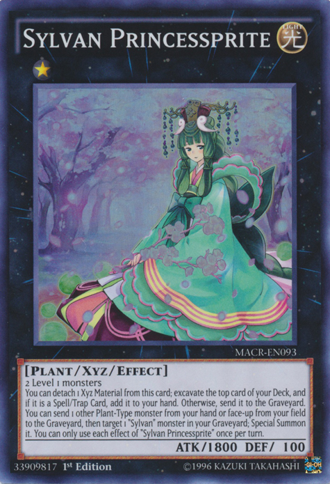 Sylvan Princessprite [MACR-EN093] Super Rare Yu-Gi-Oh!