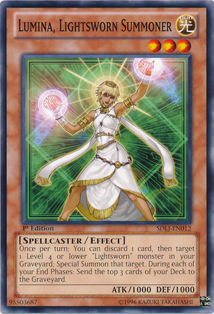 Lumina, Lightsworn Summoner [SDLI-EN012] Common Yu-Gi-Oh!