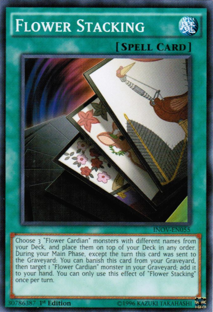 Flower Stacking [INOV-EN055] Common Yu-Gi-Oh!