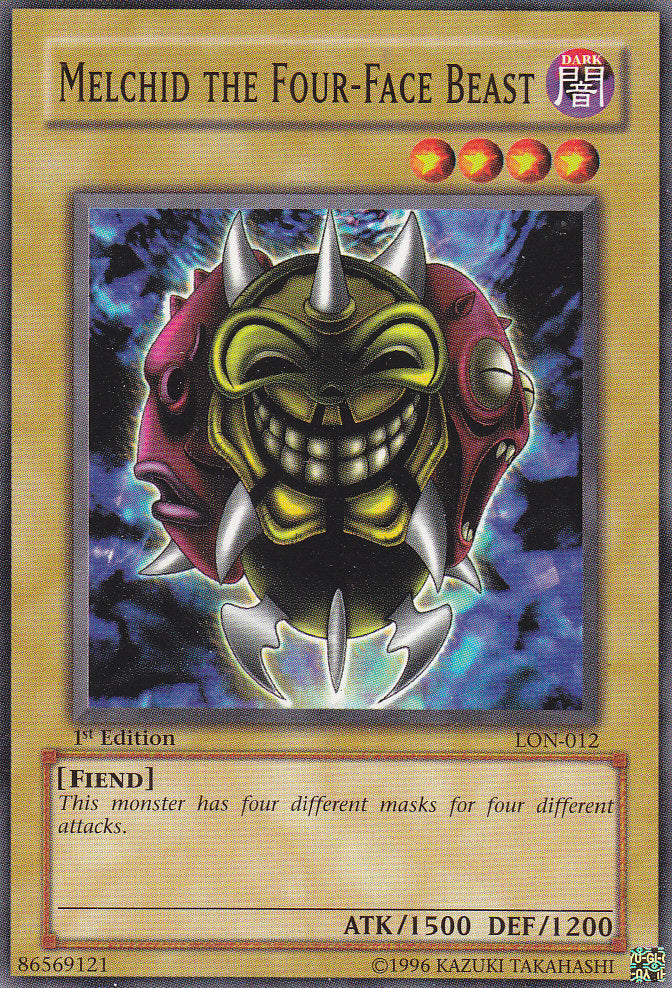 Melchid the Four-Face Beast [LON-012] Common Yu-Gi-Oh!