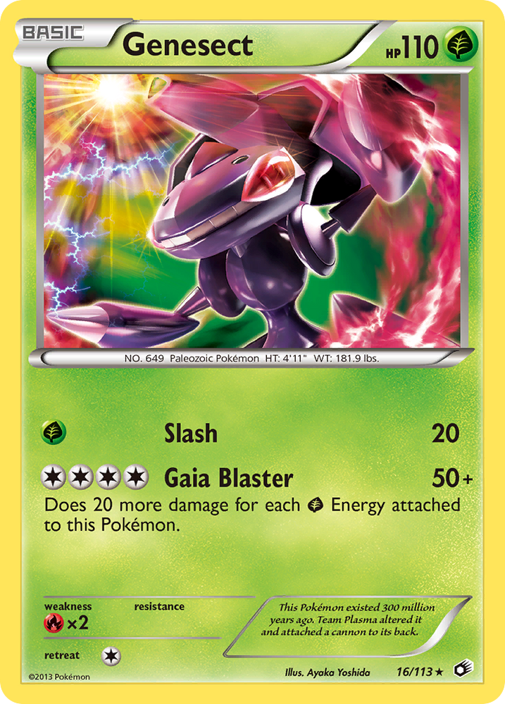 Genesect (16/113) [Black & White: Legendary Treasures] Pokémon