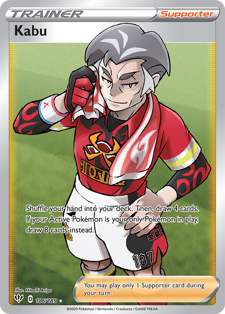 Kabu (186/189) [Sword & Shield: Darkness Ablaze] Pokémon