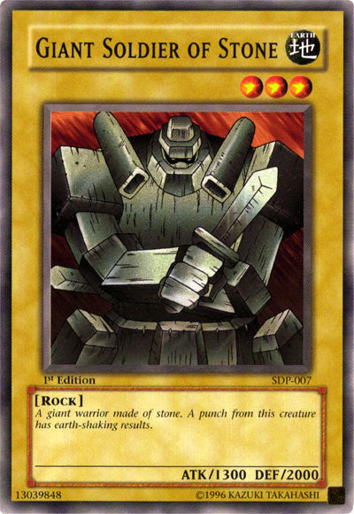 Giant Soldier of Stone [SDP-007] Common Yu-Gi-Oh!