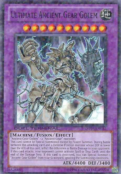Ultimate Ancient Gear Golem [DT03-EN033] Common Yu-Gi-Oh!