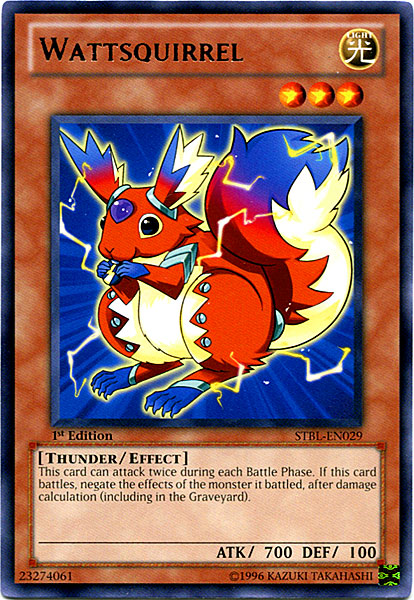 Wattsquirrel [STBL-EN029] Rare Yu-Gi-Oh!