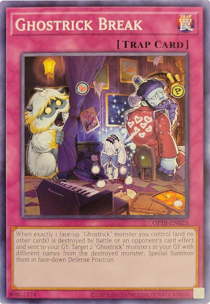 Ghostrick Break [OP18-EN025] Common Yu-Gi-Oh!