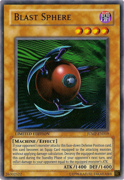 Blast Sphere [JUMP-EN019] Ultra Rare Yu-Gi-Oh!