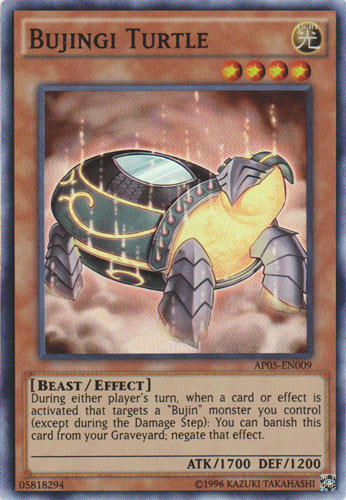 Bujingi Turtle [AP05-EN009] Super Rare Yu-Gi-Oh!