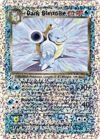 Dark Blastoise (S2/S4) [Box Topper] Pokémon