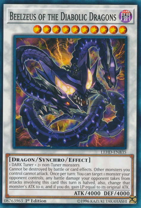 Beelzeus of the Diabolic Dragons [LEHD-ENB35] Common Yu-Gi-Oh!