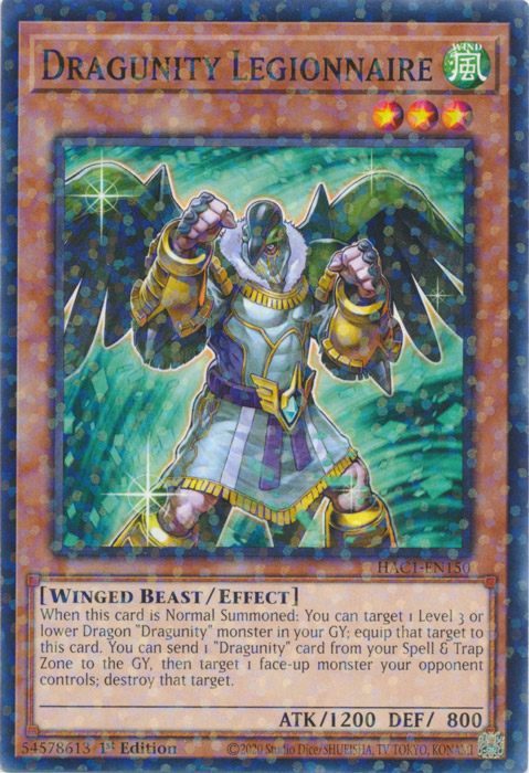 Dragunity Legionnaire (Duel Terminal) [HAC1-EN150] Common Yu-Gi-Oh!