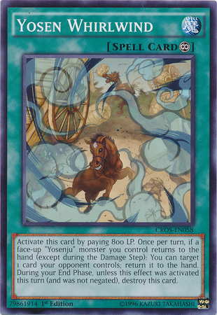 Yosen Whirlwind [CROS-EN058] Common Yu-Gi-Oh!